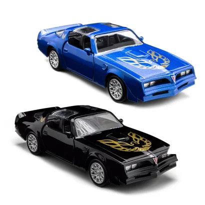Автомодель - PONTIAC FIREBIRD 1978 (чорний, синій)