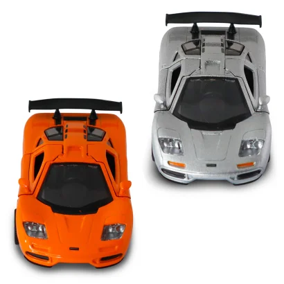 Автомодель - MCLAREN F1 1992 (сірий, помаранчевий)