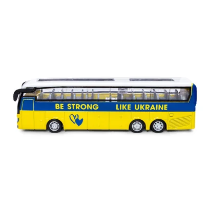 Модель &ndash; АВТОБУС ЕКСКУРСІЙНИЙ УКРАЇНА (в пласт. боксі)