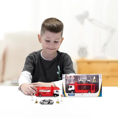 Ігровий набір &ndash; АВТОПЕРЕВІЗНИК SCANIA (автоперевізник, машина, аксес.)