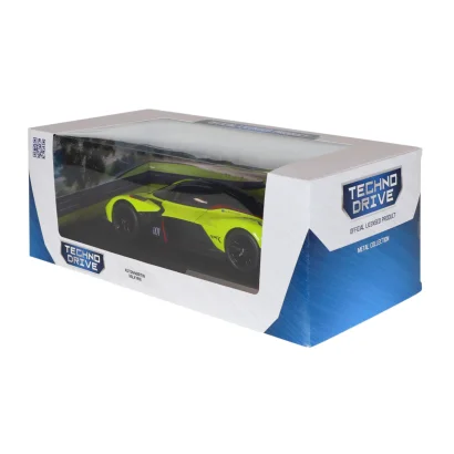 Автомодель - ASTON MARTIN VALKYRIE (жовтий, 1:18)