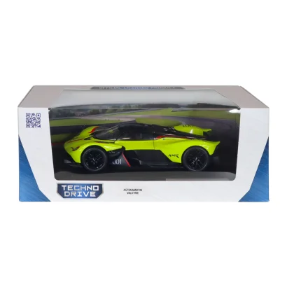 Автомодель - ASTON MARTIN VALKYRIE (жовтий, 1:18)