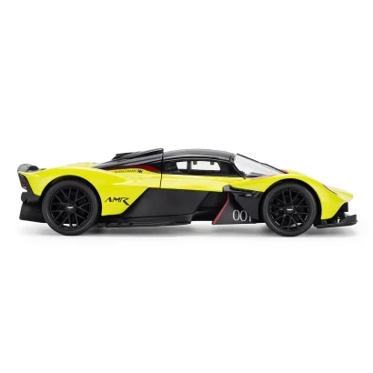Автомодель - ASTON MARTIN VALKYRIE (жовтий, 1:18)