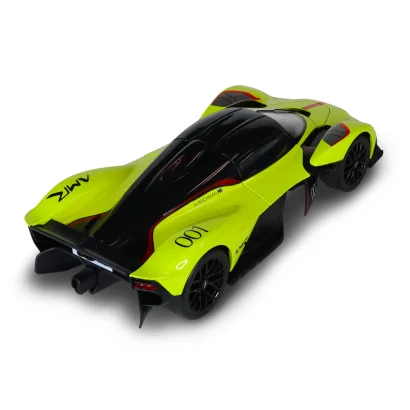 Автомодель - ASTON MARTIN VALKYRIE (жовтий, 1:18)