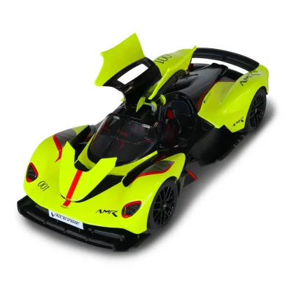 Автомодель - ASTON MARTIN VALKYRIE (жовтий, 1:18)