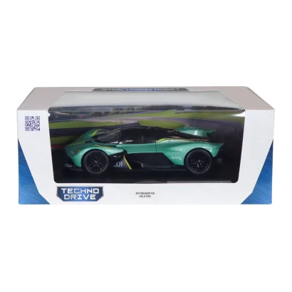 Автомодель - ASTON MARTIN VALKYRIE (зелений, 1:18)