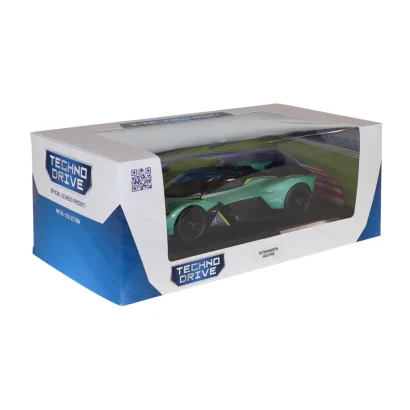 Автомодель - ASTON MARTIN VALKYRIE (зелений, 1:18)