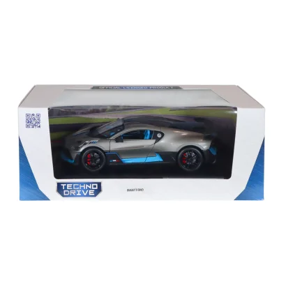 Автомодель - BUGATTI DIVO (сірий, 1:18)