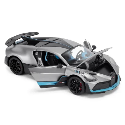 Автомодель - BUGATTI DIVO (сірий, 1:18)