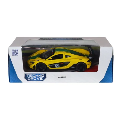 Автомодель - MCLAREN P1 (жовтий, 1:24)