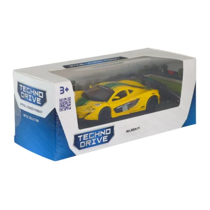 Автомодель - MCLAREN P1 (жовтий, 1:43)