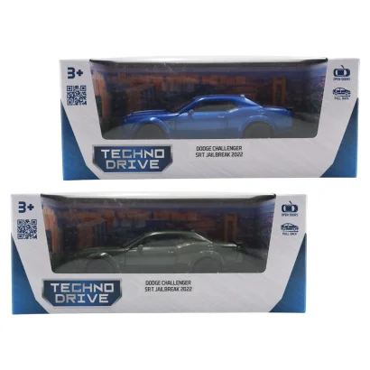 Автомодель - DODGE CHALLENGER SRT JAILBREAK 2022 (синій, зелений)