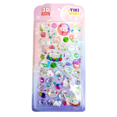Набір 3D-наліпок TIKI WIKI серії "Crystal" &ndash; ТІКІ КАЗКА