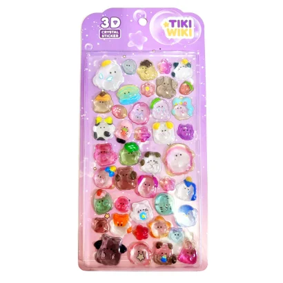 Набір 3D-наліпок TIKI WIKI серії "Crystal" &ndash; ТІКІ МРІЇ