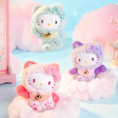 М&rsquo;яка іграшка-сюрприз на кліпсі POP TOP HELLO KITTY &ndash; КАЗКОВІ БАЖАННЯ