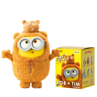Колекційна м'яка іграшка з кільцем РOP TOP 52Toys серії "Bob &amp; Tim" - ПОСІПАКИ (у дисп., в ас.)