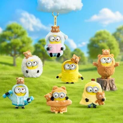 Колекційна м'яка іграшка з кільцем РOP TOP 52Toys серії "Bob &amp; Tim" - ПОСІПАКИ (у дисп., в ас.)