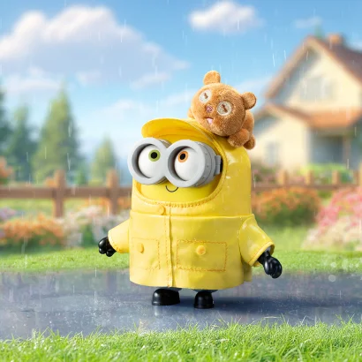 Колекційна м'яка іграшка з кільцем РOP TOP 52Toys серії "Bob &amp; Tim" - ПОСІПАКИ (у дисп., в ас.)