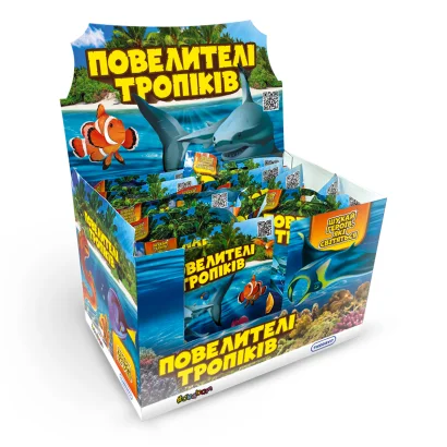 Стретч-іграшка у вигляді тварини – ПОВЕЛИТЕЛІ ТРОПІКІВ (в диспл.)