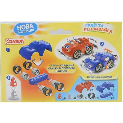 Дитяча іграшка конструктор "Автоклуб" МК-10 71184, 36 деталей