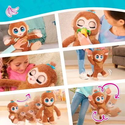 Інтерактивна іграшка FURREAL – ГРАЙЛИВА МАВПОЧКА АРАХІС