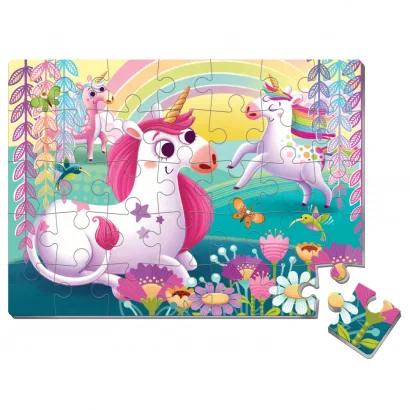 Дитячі м'які пазли &laquo;Єдинороги&raquo; VT1102-34, 35 елементів