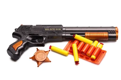 Іграшковий дробовик &quot;Marshal&quot; Golden Gun 915GG з м'якими кулями