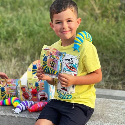 Колекційна іграшка-антистрес – СЛИМАК (у диспл.)