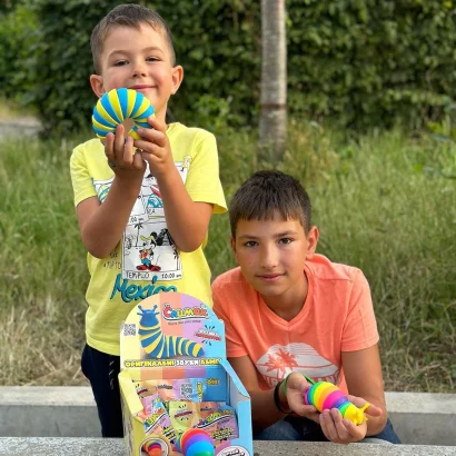 Колекційна іграшка-антистрес – СЛИМАК (у диспл.)