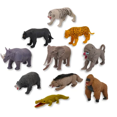 Стретч-іграшка у вигляді тварини серії "LEGEND OF ANIMALS МАКСІ" &ndash; ХИЖАКИ ДЖУНГЛІВ (у диспл.)