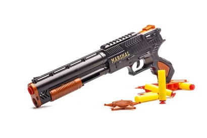Іграшковий дробовик &quot;Marshal&quot; Golden Gun 915GG з м'якими кулями