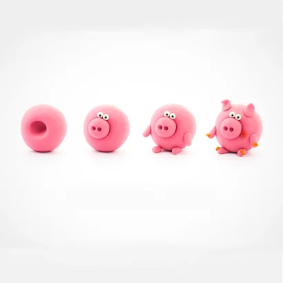 Набір пластиліну, що самостійно твердіє, ЛІПАКА &ndash; ПОРОСЯТКО