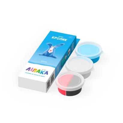 Набір пластиліну, що самостійно твердіє, ЛІПАКА &ndash; КРОЛИК