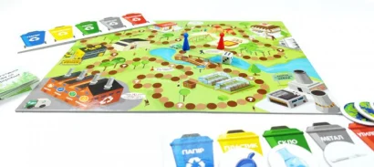 Дитяча настільна навчальна гра "Екологіка"(1319-UM) укр. мовою