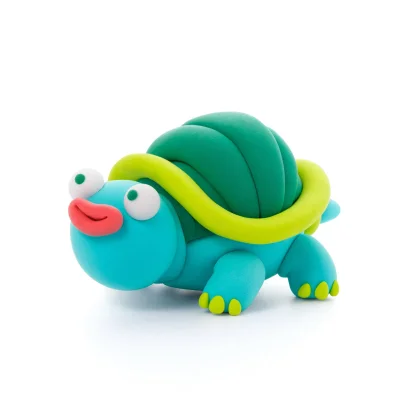 Набір пластиліну, що самостійно твердіє, ЛІПАКА - ЕКЗОТИЧНІ ТВАРИНИ: ЧЕРЕПАХА