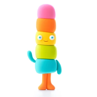 Набір пластиліну, що самостійно твердіє, ЛІПАКА &ndash; ФАЙНІ МОРОЗИВКА: ТЕПЛЬОДИК