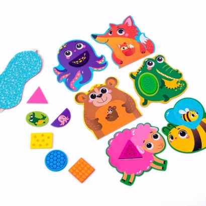 Розвиваюча мозаїка &laquo;Звірятка&raquo; ZB2002-05 дерев'яна