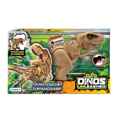 Інтерактивна іграшка DINOS UNLEASHED серії "Walking &amp; Talking" - ГІГАНТСЬКИЙ ТИРАНОЗАВР