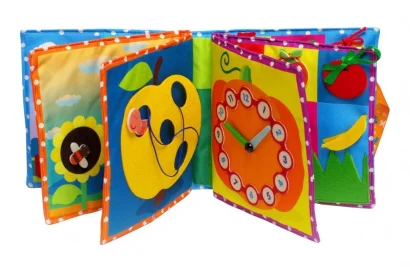 Текстильна розвиваюча книга для малят &quot;Сонечко&quot; 403686