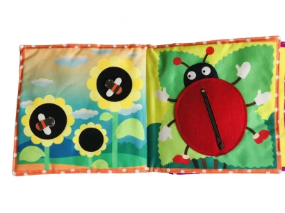 Текстильна розвиваюча книга для малят &quot;Сонечко&quot; 403686