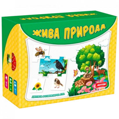Розвиваюча гра преміум Жива природа Artos Games 0543ATS