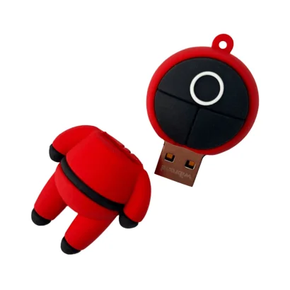 Флеш-накопичувач Wibrand USB 2.0 Squid Game 16Gb Red