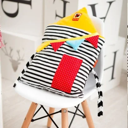 Підвіска-бортик для ліжечка &quot;Будиночок B&amp;W&amp;&quot; МС 110512-09