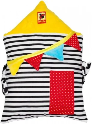 Підвіска-бортик для ліжечка &quot;Будиночок B&amp;W&amp;&quot; МС 110512-09