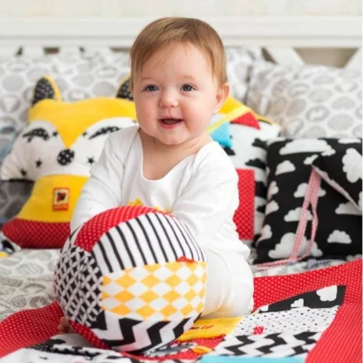 М'ячик-брязкальце B&amp;W МС 080501-01