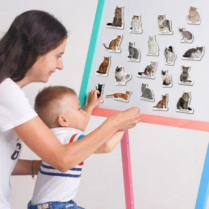 Набір магнітів Magdum &quot;Породи кішок&quot; ML4031-13 EN