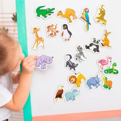 Набір магнітів Magdum &quot;Щасливі діти Зоо&quot; ML4031-01 EN