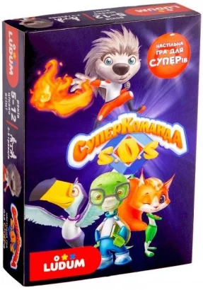 Настільна гра  &quot;Суперкоманда &quot;LS3046-52 українська мова