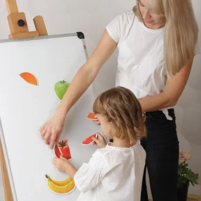 Набір магнітів Magdum Baby puzzle &quot;Фрукти і овочі&quot; ML4031-25 EN