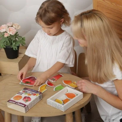 Набір магнітів Magdum Baby puzzle &quot;Фрукти і овочі&quot; ML4031-25 EN
